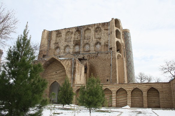 Im inneren der Bibi Khanum Mosque