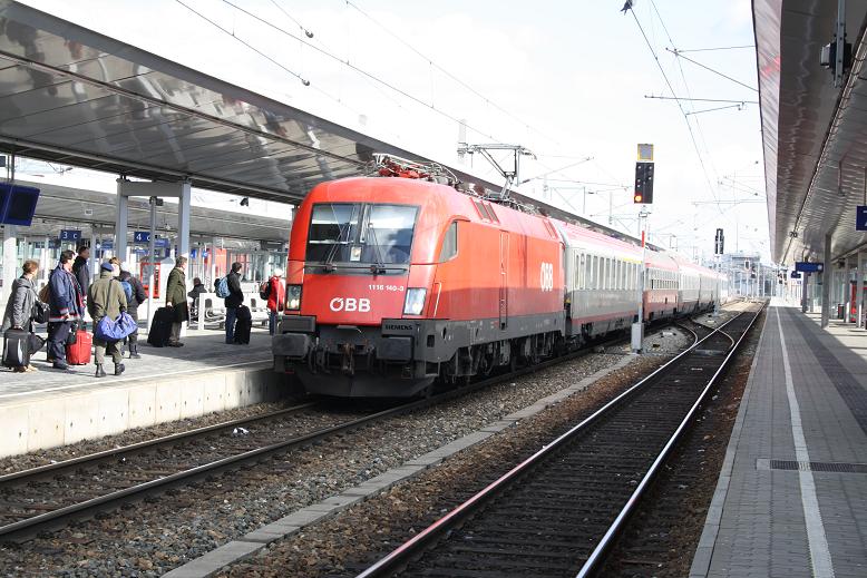 1116 130 hatte die Ehre den OIC 733 zu befördern