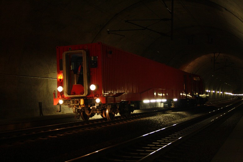 Das Pendelteil vor dem andocken