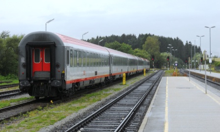 Solche Fernverkehrswagen hätte ich in Friedberg nicht erwartet ..