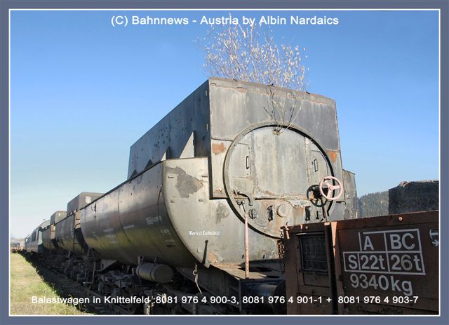 die Ballastwagen &quot;haben schon Wurzel geschlagen&quot;