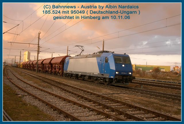 185.524 mit 95049  gesichtet in Himberg am 10.11.06