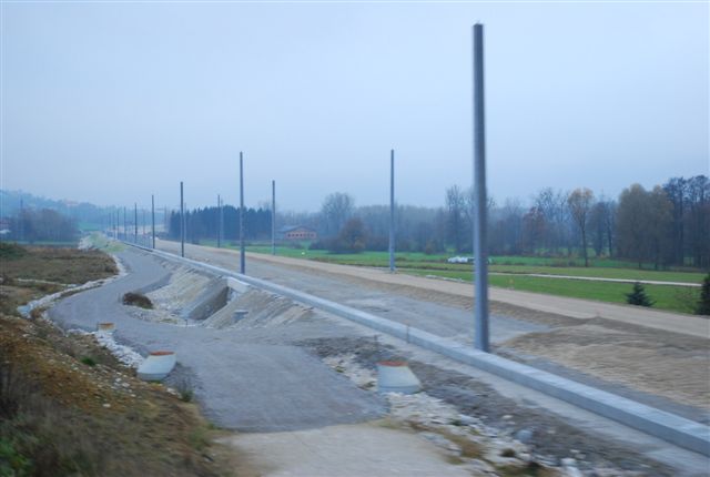 Die Neubaustrecke zwieschen Schlierbach und Kirchdorf a.d.Krems_181106