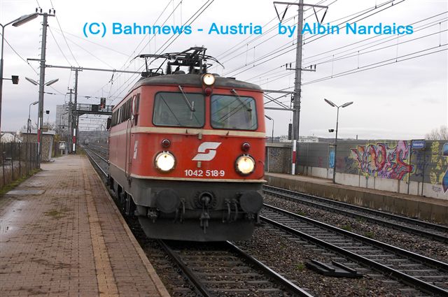 die 1042.518 heute als Lz Ri Sd