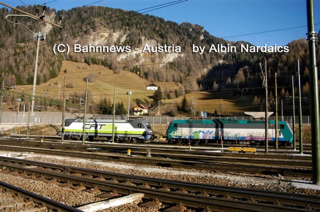 1116.142 mit FS E 405.019 am Brenner_29.11.06