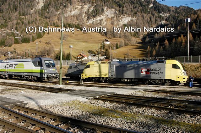 die 1116.142, 182.513" Kombiverkehr" und die Porsche 182.004 Brenner_29.11.06