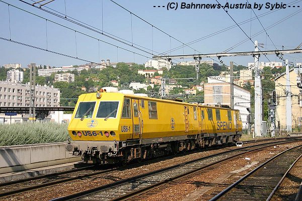 Auch im Netz der SNCF sind Ultraschall Messzüge von Nöten, einen davon anzutreffen bedarf jedoch einer gehörigen Portion Glück