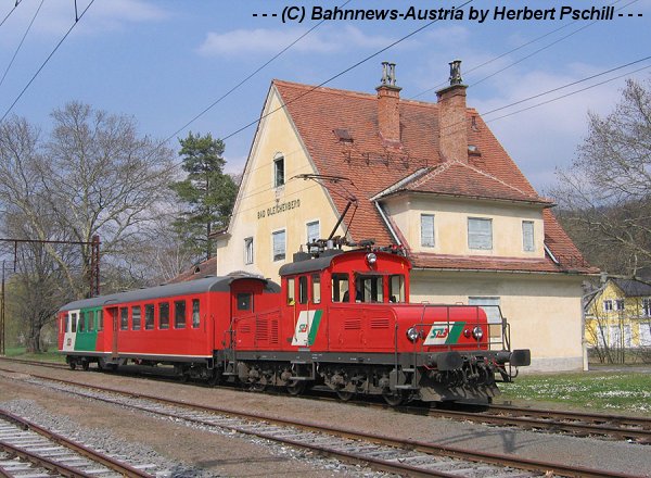 STLB E 41 mit R 8607 am 27 3 2007 in Bad Gleichenberg.jpg