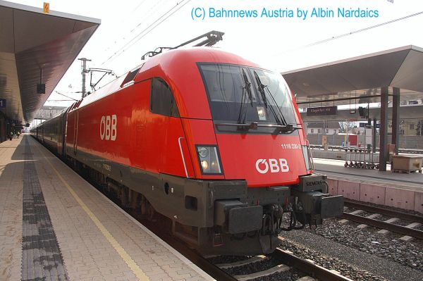 1116.230 bei der Ankunft mit dem IC 531 in Klagenfurt_27.03.07