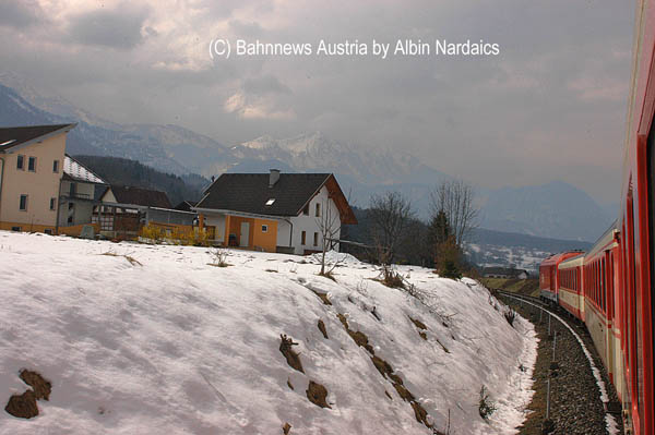 R 4681 unterwegs zw. Feistritz/Rosental und Rosenbach 27.03.07