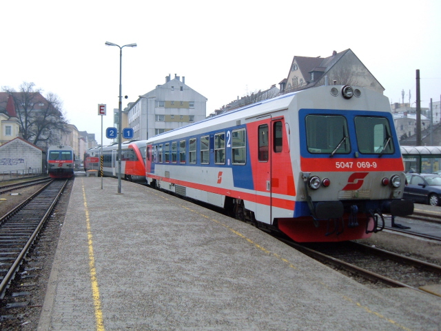 Sonntags-Idylle in Linz-Urfahr (Mühlkreisbahn)