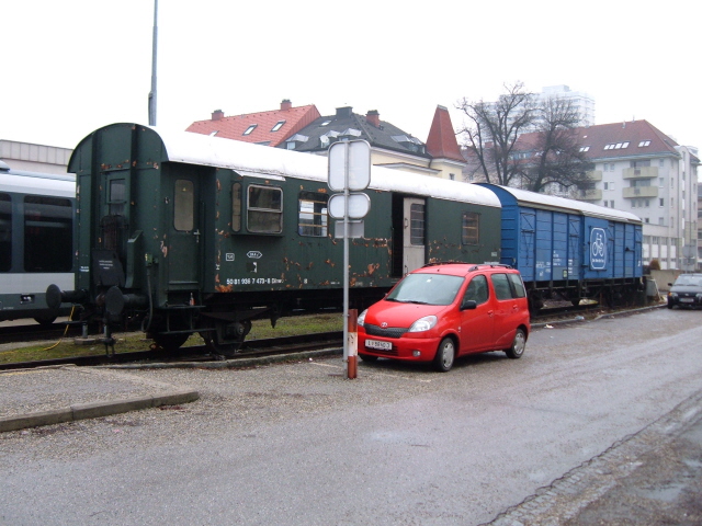 Gepäck- und Fahrradtransportwagen in Linz-Urfahr