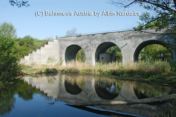 ein Viadukt unterwegs nach Devinska Nova Ves