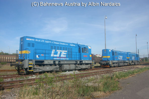 LTE 740.711 „Ivka“,740.883“Katka“ 740.541“Gerta“  in Devinska Nova Ves  21.04.2007