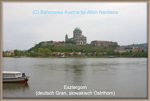 Blick von Sturovo auf Esztergom 18.04.07