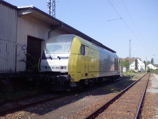 Mittags in Lahr, in der Abstellgruppe.