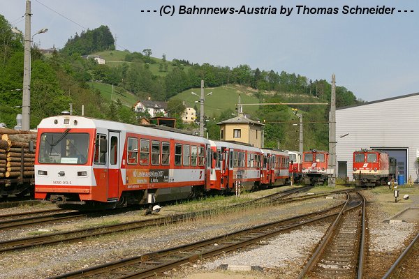5090er und 2095er in Zugförderung Waidhofen a d  Ybbs 30 04 07 jpg.JPG