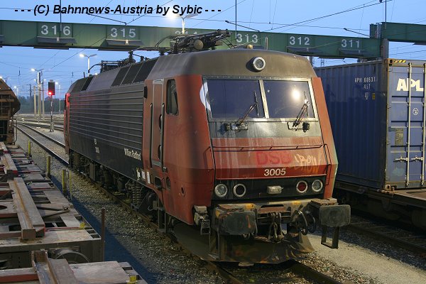 Im Oktober dieses Jahres war es die dänische EA 3005, welche bewiesen hat wonach am Wiener Zentralverschiebebahnhof laufend internationales Flair geboten wird