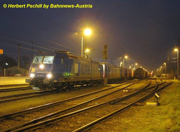 LTE 185 528 + 185 524 mit 95319 am 15 1 2008 in Stockerau.jpg.jpg