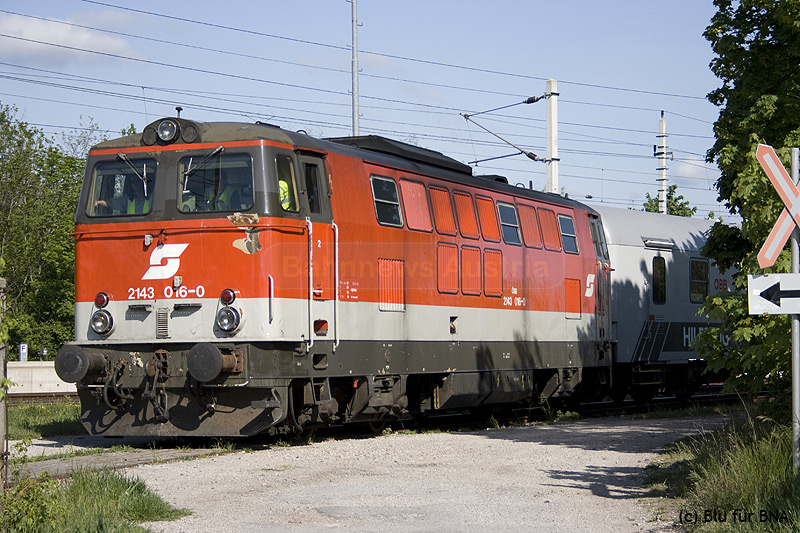 Abfahrt in Felixdorf.