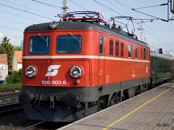 Notschlachtung des EZ1955 bzw dessen TFZ 1010.003 in Felixdorf.