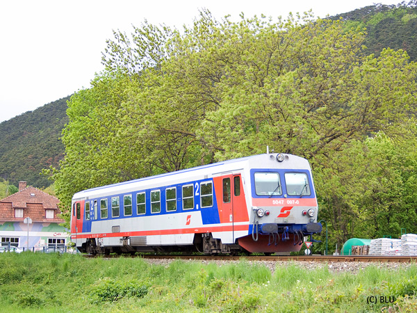 5047.097 als R6416, nach der Ausfahrt aus Winzendorf.