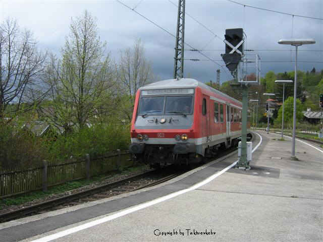 Einfahrt in Starnberg