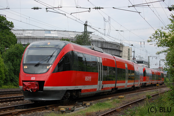 Ein 3teiliger Dieseltalent der Gattung 643 als RB nach Ahrbrück.