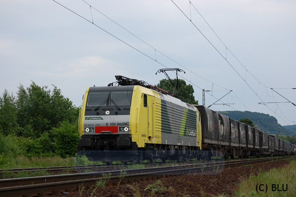 Und noch eine FMN Cargo Dispolok: Diesmal die ES65-F4-088 bei Bonn Königswinter