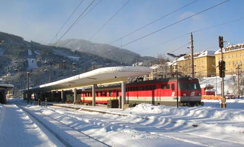 1046.16 mit Erlebniszug Hirschenkogel in Mürzzuschlag