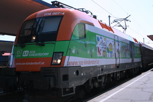 SOS-Kinderdorf-Lok ; 23.5.2009 ; Wien Westbf. ; (C) Thomas Moder