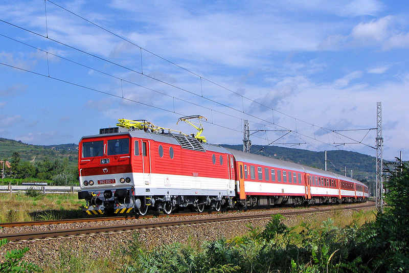 Die erste Fahrt der 362.012 in der neuen ZSSK Lackierung vor 4 Jahren